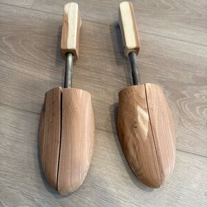 Thom McAn Cedar Wood L Shoe Keepers Shapers Stretchers by Rochester Shoe Tree Co